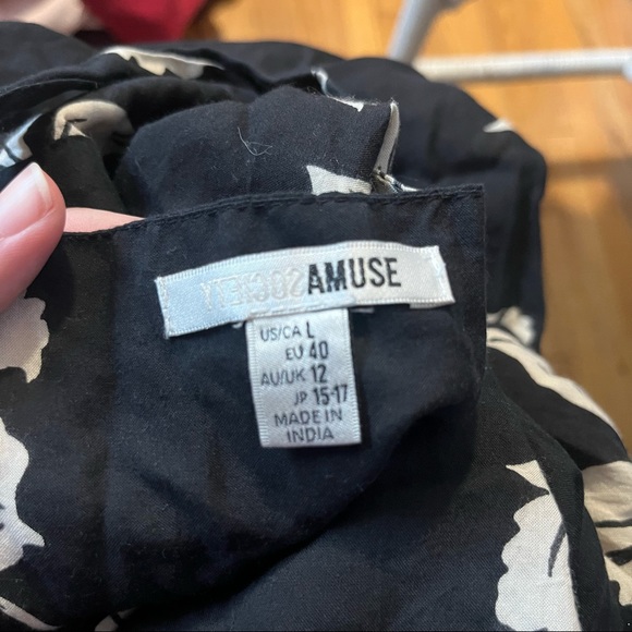 Amuse Society Floral Midi Dress - Picture 6 of 9